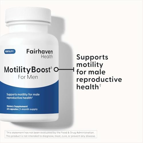 Fairhaven Health MotilityBoost para Hombres | Suplemento Prenatal de Fertilidad Masculina para la Motilidad | Pre-Concepción con L-Carnitina, - imagen 2