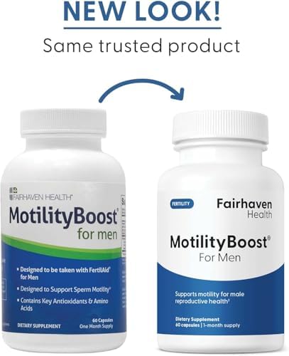 Fairhaven Health MotilityBoost para Hombres | Suplemento Prenatal de Fertilidad Masculina para la Motilidad | Pre-Concepción con L-Carnitina, - imagen 8