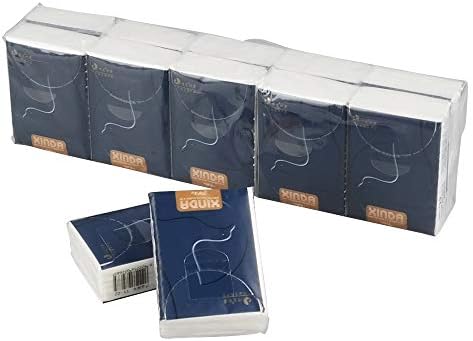 Kekow Paquete de 100 Servilletas Faciales de 4 Capas, Tipo Mini, Suaves y Sin Fragancia - imagen 7