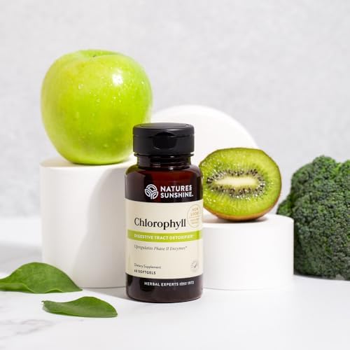 Clorofila de Nature's Sunshine, 60 Cápsulas Blandas: Apoya la Digestión, Inmunidad y Desintoxicación con Beneficios Desodorantes Internos. Cápsulas - imagen 4
