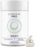 Lunakai Suplemento Natural de NAD+ Hecho en EE. UU. con NR y Resveratrol – Apoyo a la Salud Celular y el Envejecimiento Saludable, 60 cápsulas - imagen 1