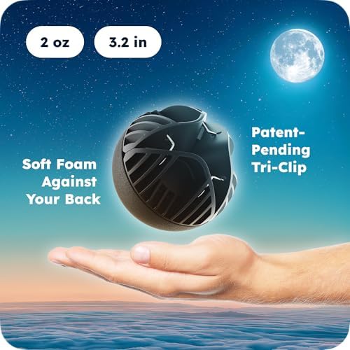Pelota para Dormir de Lado - Calma Clip v2 de Whole Nights, Ayuda para Dormir para Roncadores de Espalda, Dispositivo Antirronquidos, Se Sujeta a - imagen 3