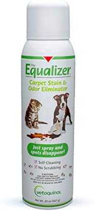 Limpiador de Alfombras Vetoquinol Equalizer para Mascotas, Removedor de Manchas y Eliminador de Olores, 20 oz - imagen 1
