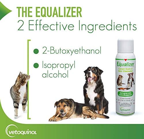 Limpiador de Alfombras Vetoquinol Equalizer para Mascotas, Removedor de Manchas y Eliminador de Olores, 20 oz - imagen 6