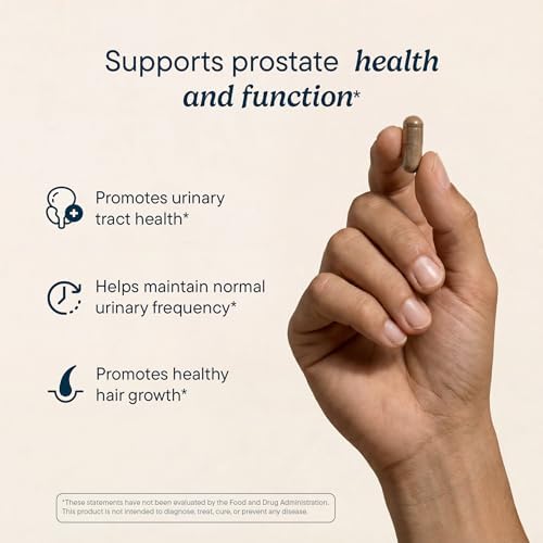 Santo Remedio Salud Prostática, Saw Palmetto 640 mg con Ortiga, Semilla de Calabaza y Pygeum, 60 Cápsulas (30 Porciones) - imagen 6
