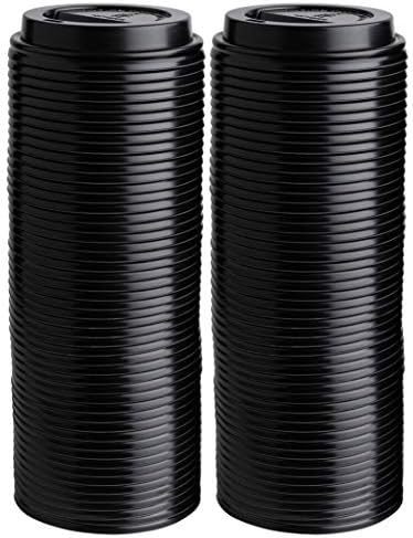 TAPAS DESHECHABLES ELEGANTES [200 PIEZAS] para Vasos de Papel de 8 oz - Tazas para Espresso, Bebidas Frías o Calientes, Té, Café, Chocolate Caliente - imagen 7