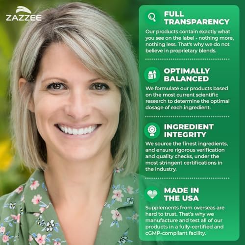 Zazzee Extracto de Algas Kelp Orgánicas USDA 30:1, 300 mcg por Cápsula, 120 Cápsulas Veganas, Suministro para 4 Meses, Algas Noruegas Cosechadas del - imagen 6