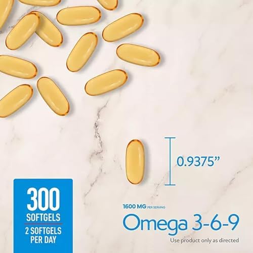 Suplemento Dietético Presca Omega 3-6-9 (325 cápsulas) - Promueve la Función Visual y la Salud Ocular - Apoya la Salud del Corazón, la Piel, el - imagen 5