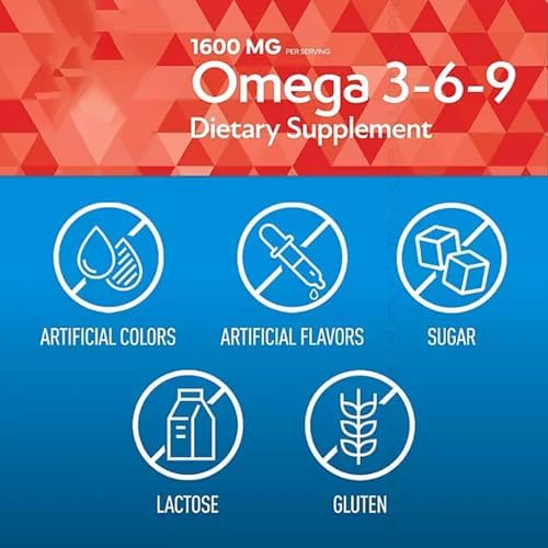 Suplemento Dietético Presca Omega 3-6-9 (325 cápsulas) - Promueve la Función Visual y la Salud Ocular - Apoya la Salud del Corazón, la Piel, el - imagen 6