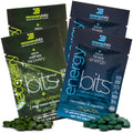 ENERGYbits/RECOVERYbits - Tabletas Orgánicas de Spirulina y Chlorella - Paquetes de Muestra Individual - Superalimento de Algas - Alto en Proteínas, - imagen 1