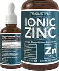 Zinc Líquido Iónico – Suministro para 8 Meses, Dosis Ajustable para Adultos – Alta Absorción, Vegano, Botella de Vidrio – Suplemento Mineral Esencial - imagen 1