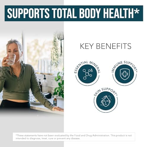 Zinc Líquido Iónico – Suministro para 8 Meses, Dosis Ajustable para Adultos – Alta Absorción, Vegano, Botella de Vidrio – Suplemento Mineral Esencial - imagen 4