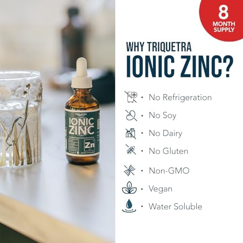 Zinc Líquido Iónico – Suministro para 8 Meses, Dosis Ajustable para Adultos – Alta Absorción, Vegano, Botella de Vidrio – Suplemento Mineral Esencial - imagen 6