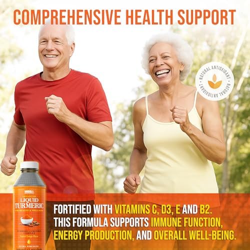 MBS Biotechnology Cúrcuma Líquida Avanzada – Curcumina de Alta Absorción con Pimienta Negra y Vitamina D3 – Soporte para Articulaciones, Inflamación - imagen 6