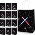 Bolsas de Papel para Fiesta HIYZI de 24 Pzs con Tema de Estrellas - Decoraciones del Universo, Regalos para Cumpleaños y Baby Shower para Niños y - imagen 1