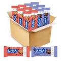 Barra LUNA - Paquete Variado - 2 Sabores - Barras de Snack Sin Gluten - No OGM - Barras de Proteína - Hechas con Avena Orgánica (Paquete de 12) - imagen 1