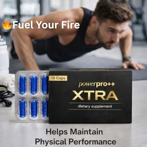 Suplemento PowerPro++ para Energía – Fórmula de Fuerza Extra para Apoyar Energía, Resistencia y Rendimiento Diario – 10 Cápsulas (1 Caja) - imagen 5