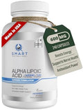 Ácido Alfa Lipoico 600mg por Porción, 240 Cápsulas Veganas - Libre de Gluten, ALA Puro No Transgénico - Apoya Energía y Antioxidantes - imagen 1