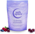 Gomitas Calmantes Safe Space – Alivio del Estrés con Ashwagandha, L-Theanina, Magnesio y Melisa – Soporte para Relajación y Sueño – Veganas (60 - imagen 1