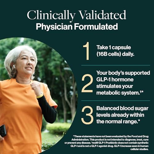 resM GLP-1 Postbiótico - Suplemento Activador GLP 1 para Hombres y Mujeres, Vitaminas Veganas para la Salud Intestinal, 30 Cápsulas Vegetarianas - imagen 7