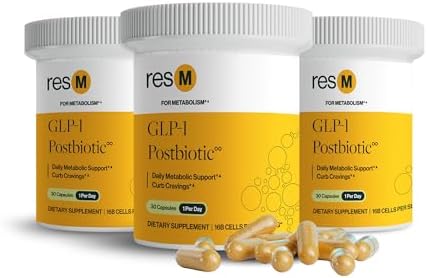resM GLP-1 Postbiótico - Suplemento Activador GLP 1 para Hombres y Mujeres, Vitaminas Veganas para la Salud Intestinal, 30 Cápsulas Vegetarianas - imagen 8
