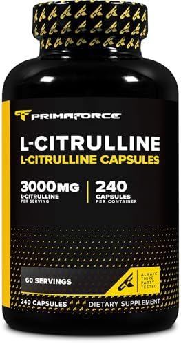 Primaforce L-Citrulina 3000mg, 240 Cápsulas, 60 Porciones - imagen 1
