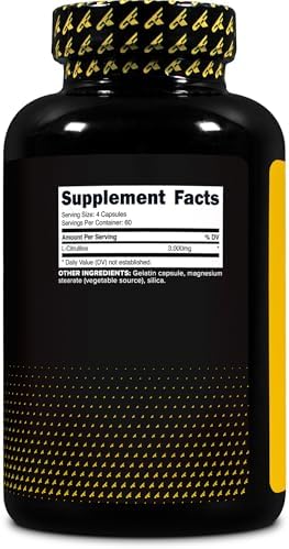 Primaforce L-Citrulina 3000mg, 240 Cápsulas, 60 Porciones - imagen 4
