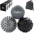 Set de Pelotas de Masaje Plyopic – para Masaje Muscular Profundo, Liberación Miofascial, Puntos Gatillo, Movilidad, Fascitis Plantar - Elimina la - imagen 1