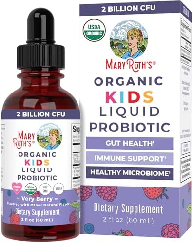 Probiotico Líquido Muy Berry para Niños MARYRUTH'S Organics, 2 FZ - imagen 1