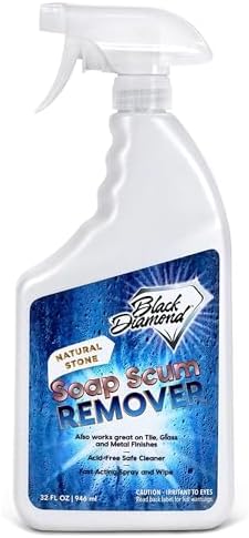 Limpiador en Spray para Remover Sarro de Jabón en Duchas Black Diamond Stoneworks. Ideal para Bañeras, Puertas de Vidrio, Mármol y Azulejos. - imagen 1