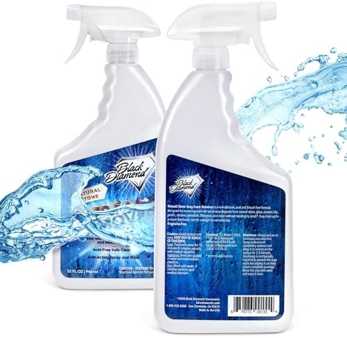Limpiador en Spray para Remover Sarro de Jabón en Duchas Black Diamond Stoneworks. Ideal para Bañeras, Puertas de Vidrio, Mármol y Azulejos. - imagen 2