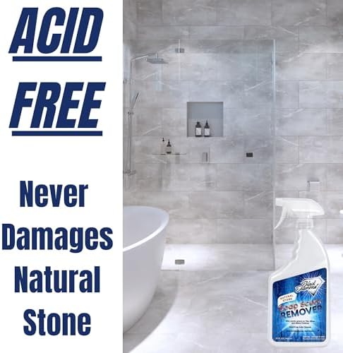 Limpiador en Spray para Remover Sarro de Jabón en Duchas Black Diamond Stoneworks. Ideal para Bañeras, Puertas de Vidrio, Mármol y Azulejos. - imagen 5