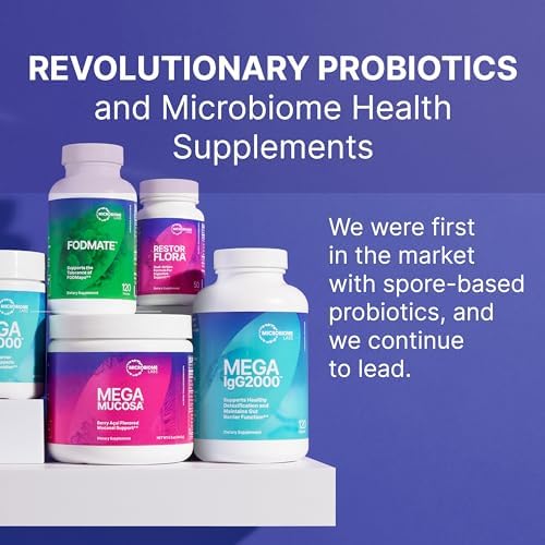 Microbiome Labs RestorFlora - Probióticos para Hombres y Mujeres para la Salud Digestiva y Restablecimiento Intestinal - Saccharomyces Boulardii (21 - imagen 7