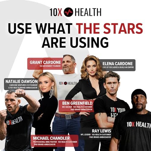 Suplementos de Zinc 10X Health - 30mg de Zinc para Síntesis de ADN y Proteínas, Bienestar General y Soporte Inmunológico - Vitaminas Altamente - imagen 3