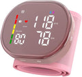 Monitor de Presión Arterial de Muñeca Guaever Recargable con Manguito de 5.3 a 7.7, 2×120 Memoria, Automático y Profesional (Rosa) - imagen 1