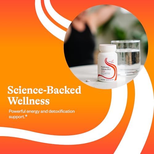 Seeking Health Hydroxo-Adeno B12 2000 mcg, Libre de Metilo, Apoya Energía, Enfoque, Desintoxicación y Homocisteína, Vegano (60 tabletas) - imagen 4