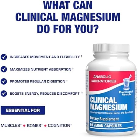 Complejo de Magnesio Triple 400 Mg - Suplemento Clínico de Magnesio Quelado con Glicinato, Malato y Citrato para Salud Óptima de Músculos, Nervios, - imagen 3