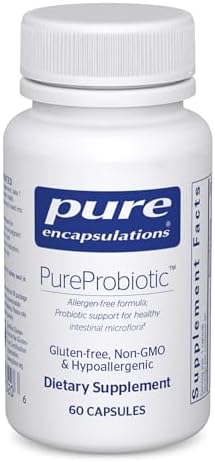 Pure Encapsulations PureProbiotic | Fórmula probiótica multi-cepa libre de alérgenos para la salud inmunológica y gastrointestinal* | 60 cápsulas - imagen 1