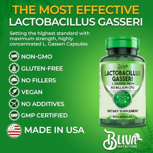 Cápsulas de Lactobacillus Gasseri BLIVA – L Gasseri - 50 Mil Millones de CFU por Porción - Suplemento con Mayor Contenido de CFU - 90 Cápsulas - imagen 5