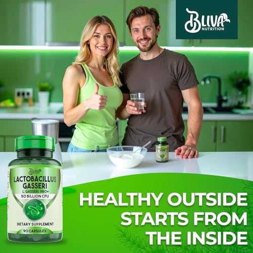 Cápsulas de Lactobacillus Gasseri BLIVA – L Gasseri - 50 Mil Millones de CFU por Porción - Suplemento con Mayor Contenido de CFU - 90 Cápsulas - imagen 7