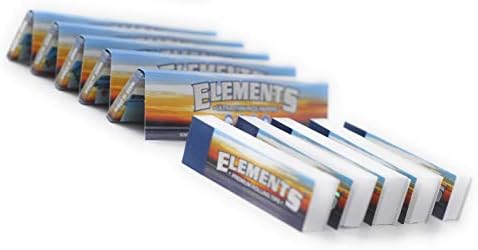 Papel de fumar ultradelgado King Size Slim Elements - Caja completa de 50 paquetes - imagen 5