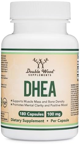 DHEA 100mg | 180 Cápsulas | Máxima Potencia 6 Meses de Suministro | Probado por Terceros | Equilibrio Hormonal y Envejecimiento Saludable de Double - imagen 5