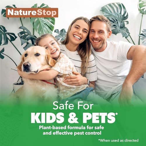 Aceite de Canela NatureStop para Control de Plagas, Spray Natural de Aceite Esencial para Insectos y Plagas del Hogar, 16 oz (475 mL) - imagen 4