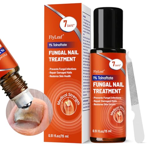 Tratamiento para Hongos en Uñas de Pies Extra Fuerte, 1% Tolnaftato, Antifúngico para Uñas Dañadas, 0.51 fl oz (Paquete de 1) - imagen 1