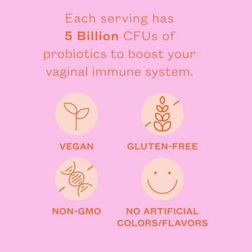 Cheeky Bonsai, Gominolas Probioticas Vaginales para Mujeres - pH Balanceado, Olor Saludable y Soporte de Flora - 5 Mil Millones de CFUs - Sabor - imagen 7