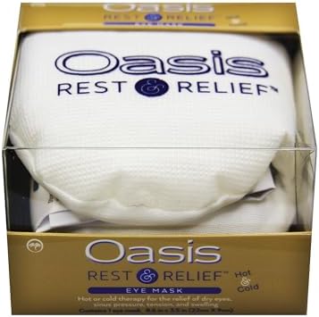 Máscara para Ojos Ajustable OM8000 - Oasis Rest & Relief™ con Terapia Caliente y Fría | Alivio Reconfortante | Compresa para Ojos Secos - imagen 3
