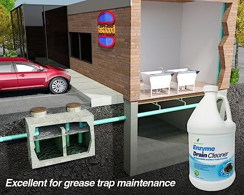 Limpiador de Drenaje Enzimático Natural Elements | Descompone Grasas, Aceites y Acumulación de Papel en Drenajes, Tanques Sépticos, Trampas de Grasa, - imagen 5