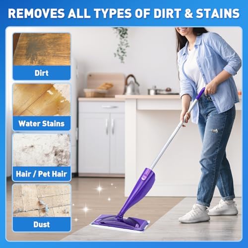 Recargas de Almohadillas para Mopas Compatibles con Swiffer WetJet, Desechables para Pisos de Madera, Azulejos, Laminados y Multi-Superficies, - imagen 5