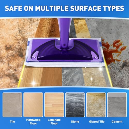 Recargas de Almohadillas para Mopas Compatibles con Swiffer WetJet, Desechables para Pisos de Madera, Azulejos, Laminados y Multi-Superficies, - imagen 6
