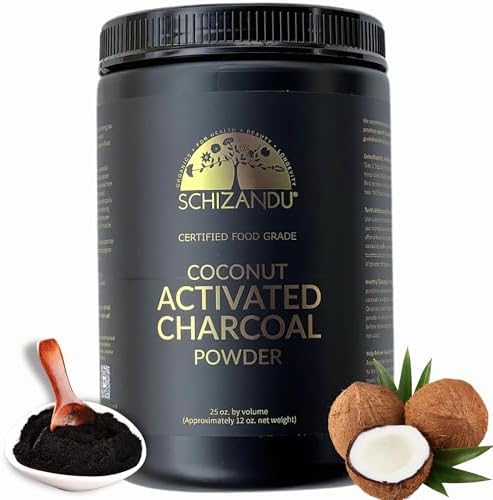 Polvo de Carbón Activado Orgánico de Schizandu - Natural, Vegano, Orgánico, Sin OGM - Botella Grande de 25 oz - imagen 1